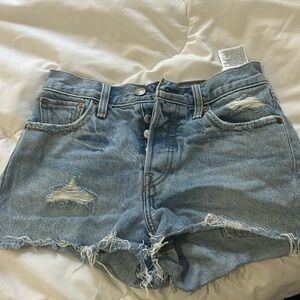 Levi denim shorts